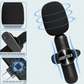 microfone de lapela dpj cristal super microfone